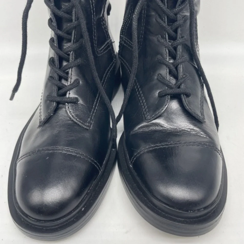 Vince Camuto Women's Siridola Leather Almond toe Over‎ The Knee Boots Size 6M